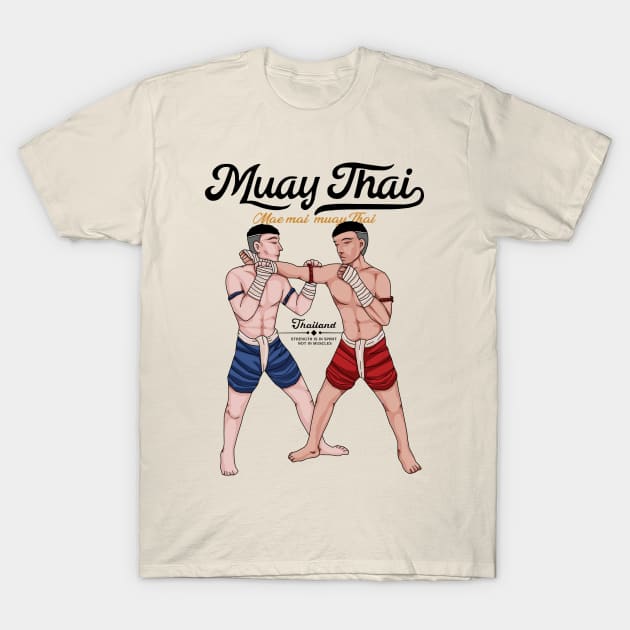 Mae Mai Muay Thai T-Shirt by KewaleeTee